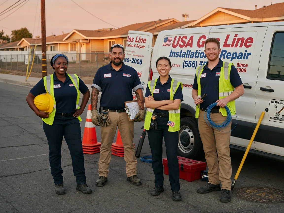 Gas Line Installation company in Geneva, IN